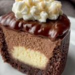 Rich Chocolate Peanut Cheesecake First Image