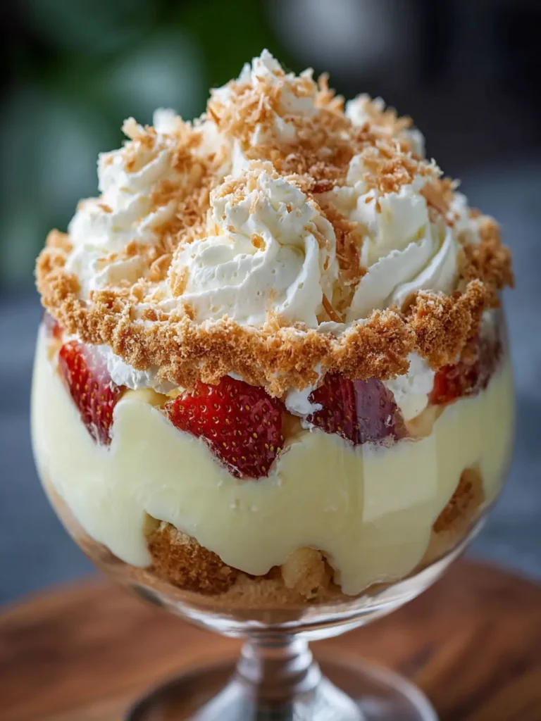 Creamy Layered Cheesecake Trifle First Image