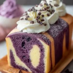 Purple Marble Pound Cake Recipe First Image