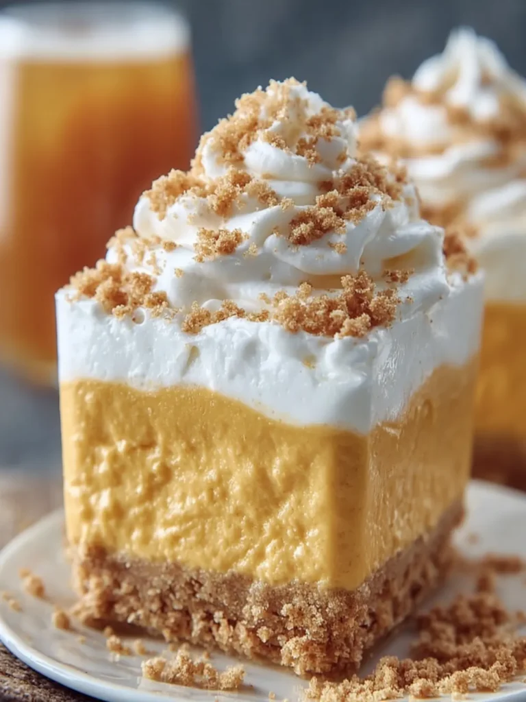 Pumpkin Mousse Layered Dessert First Image