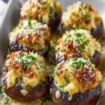Savory Stuffed Mushroom Caps Recipe First Image