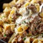 Creamy Beef and Pasta Skillet First Image