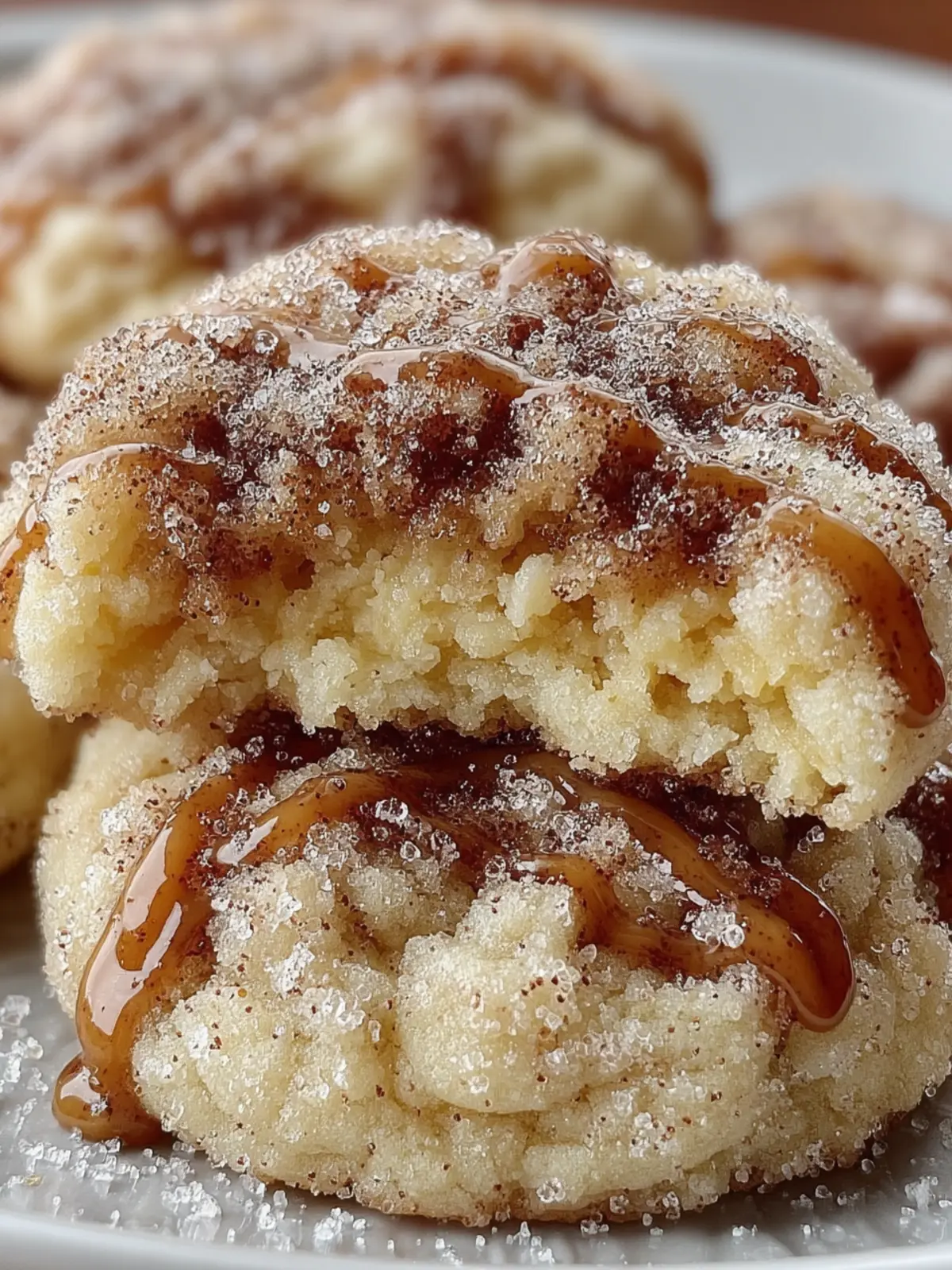 Gooey Cinnamon Sugar Cookies First Image