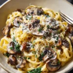 Creamy Mushroom Pasta – A Comforting Weeknight Classic with Restaurant-Style Flavor First Image
