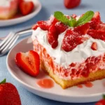 Strawberry Poke Cake First Image