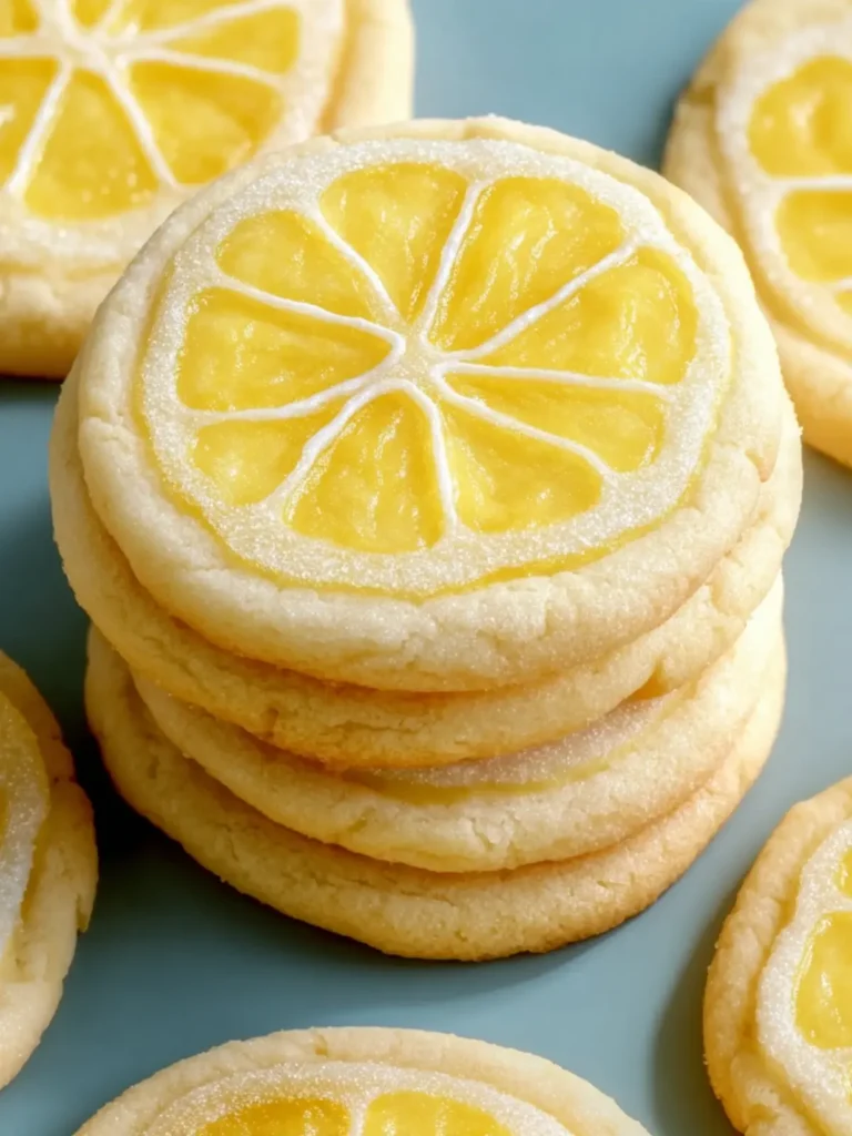 Irresistible Lemon Sugar Cookies Recipe for Sunny Days First Image