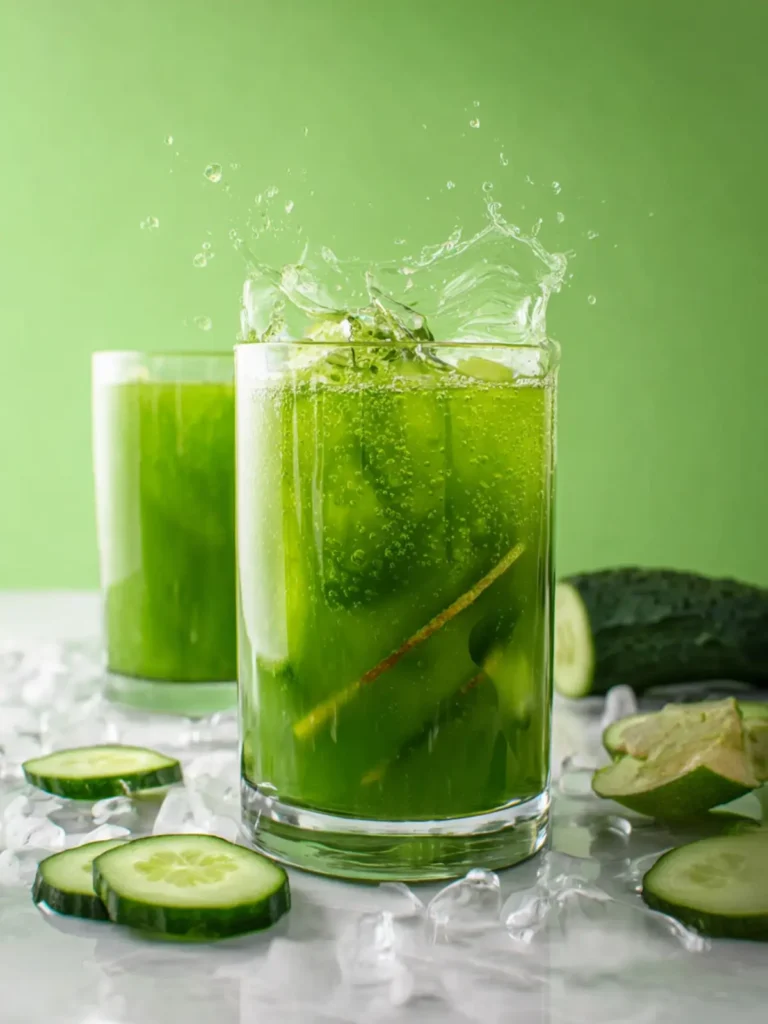 Cucumber Juice Recipe First Image