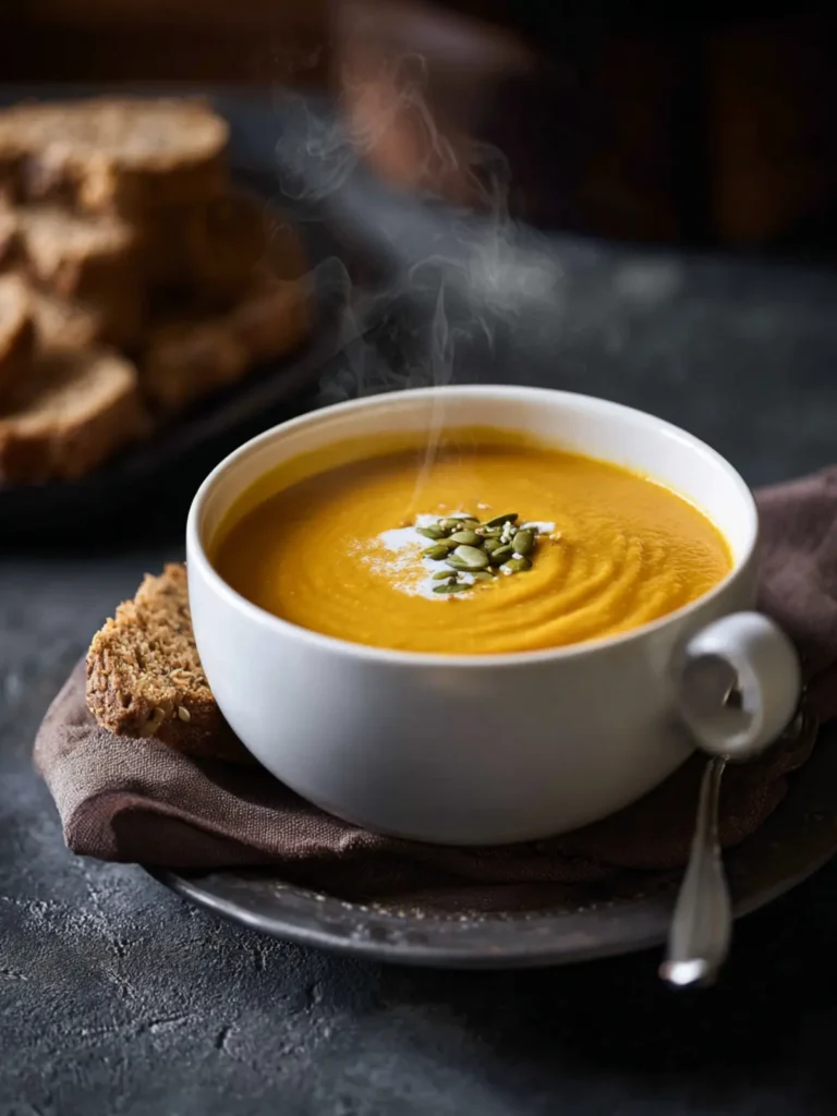 Roasted Butternut Squash Soup First Image