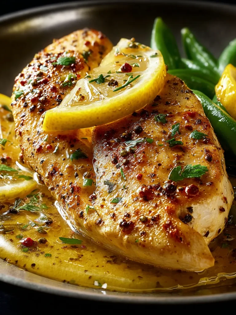 Zesty Lemon-Pepper Chicken Recipe for Flavor Lovers First Image