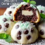 Mint Chocolate Chip Snowball Cookies First Image