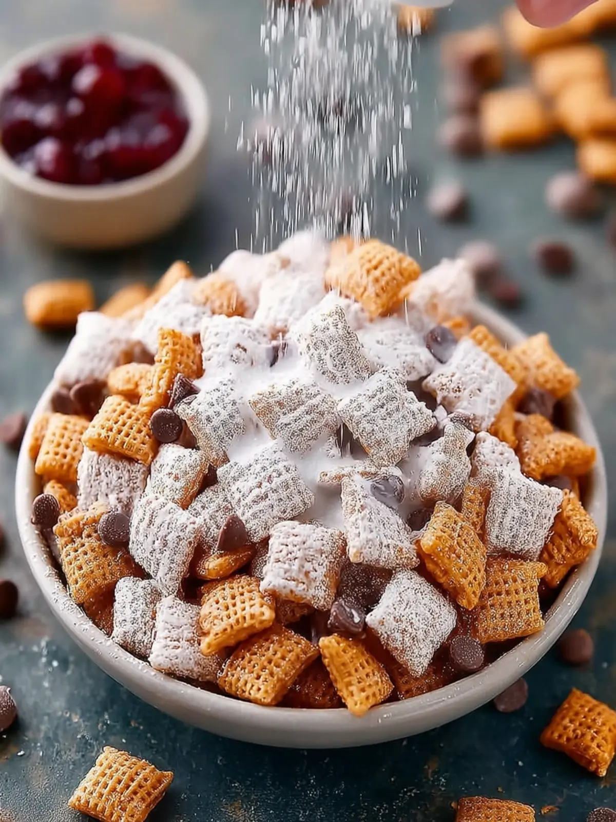 Muddy Buddies Recipe First Image