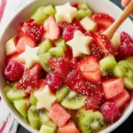 Easy Christmas Fruit Salad First Image