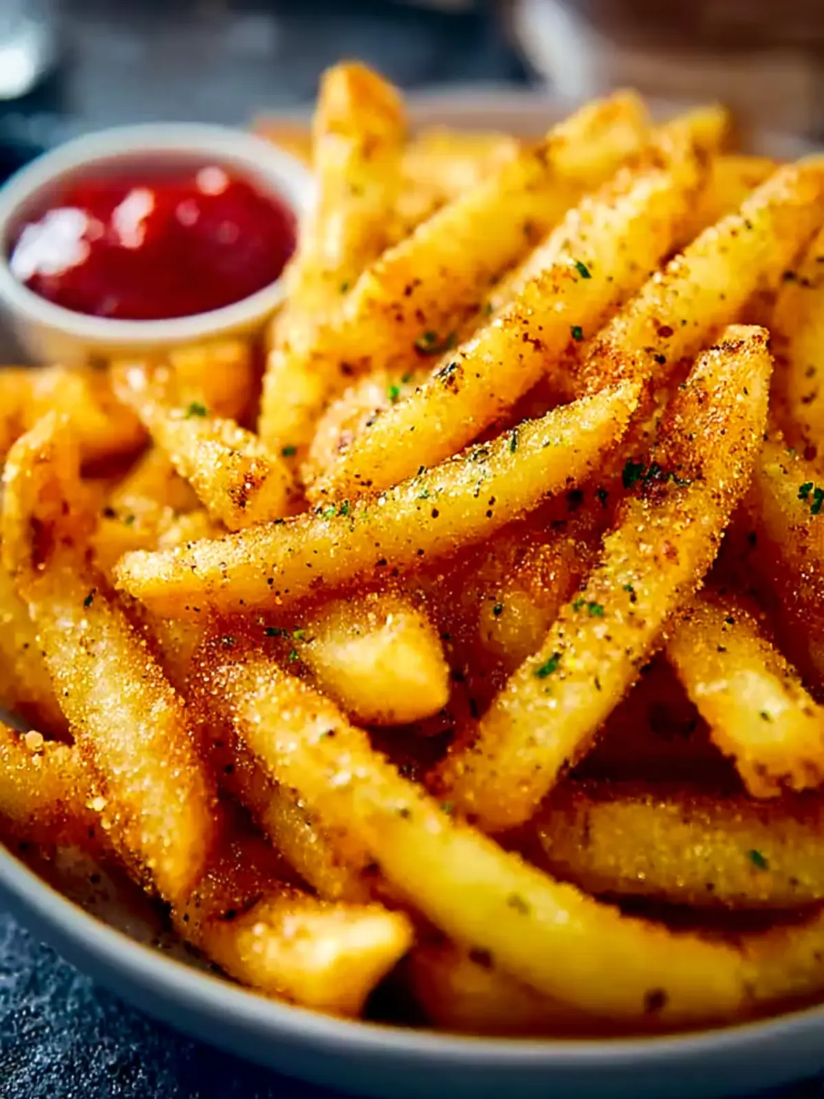 Golden Air Fryer Fries First Image