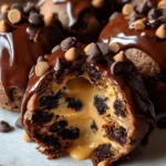 Chocolate Chip Cookie Dough Brownie Bombs – Easy No-Bake Dessert Bites First Image