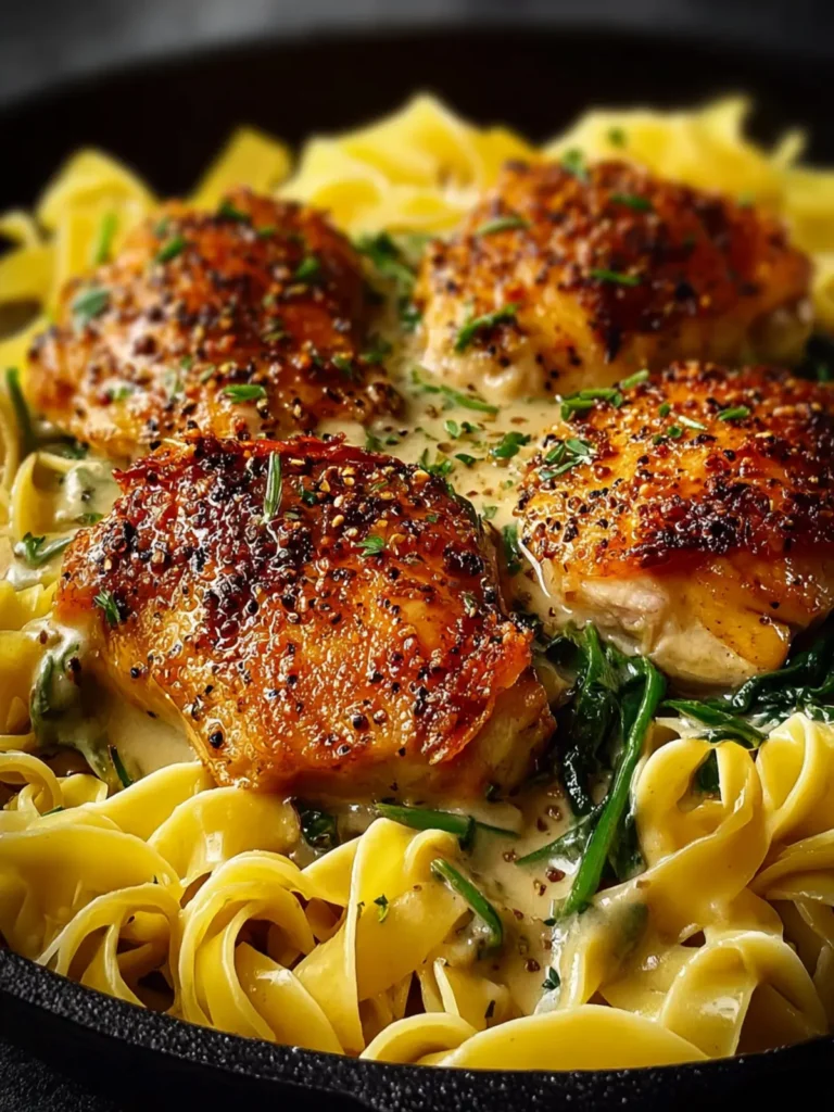 Easy One-Pan Chicken with Buttered Noodles First Image