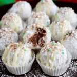 No Bake Eggnog Truffles First Image