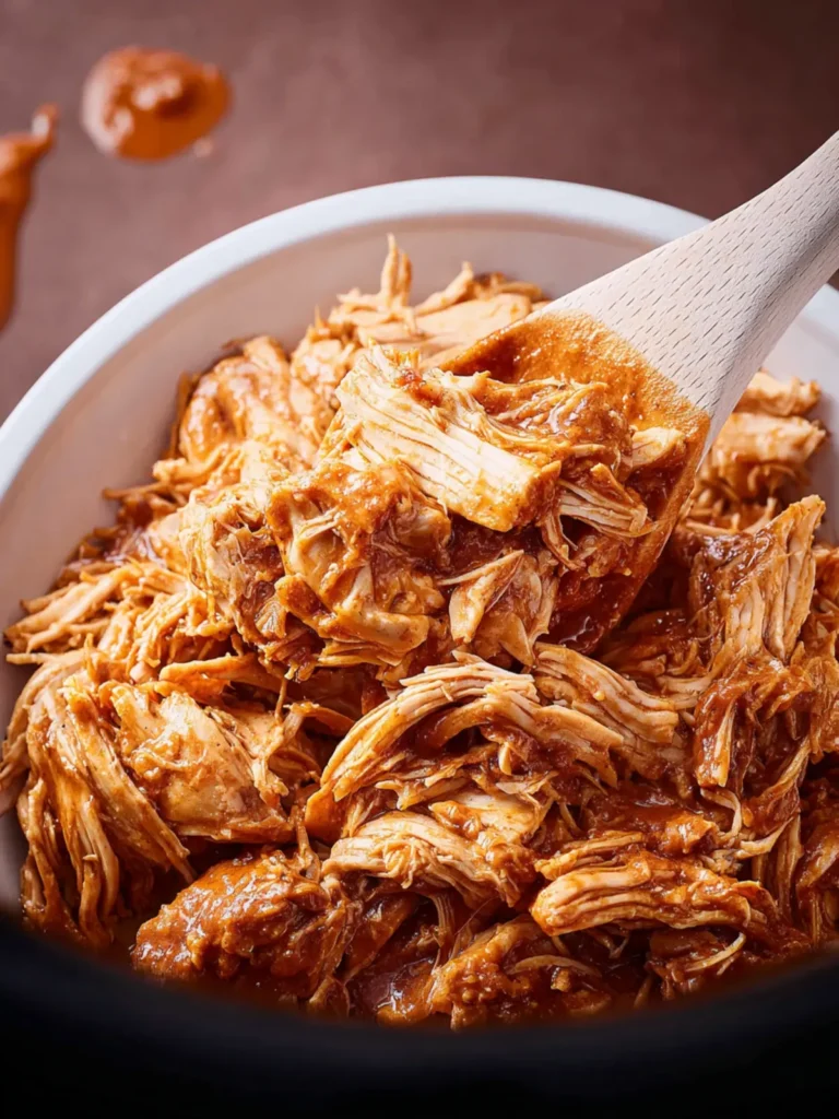Crockpot BBQ Shredded Chicken First Image