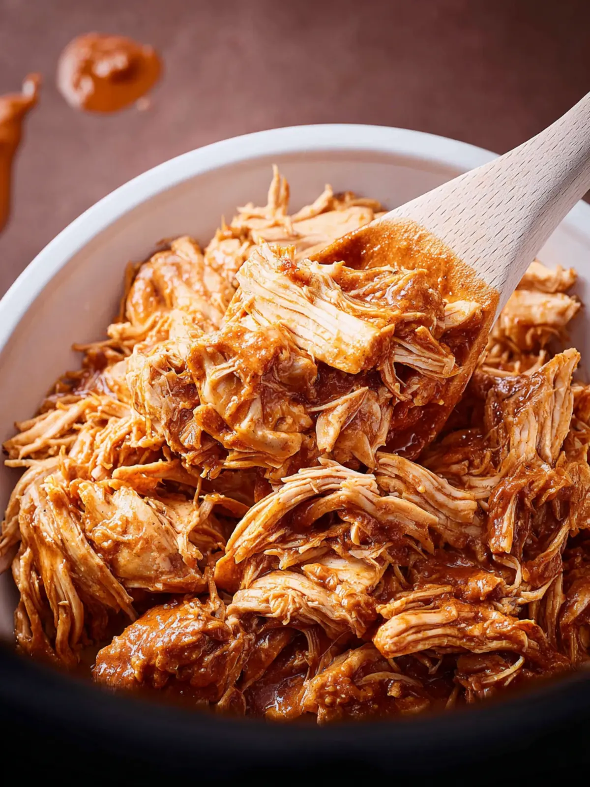 Crockpot BBQ Shredded Chicken First Image