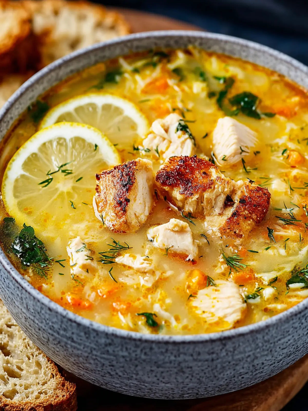 Avgolemono — Greek Lemon Chicken Soup | Easy & Silky First Image