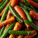 Delicious Honey Glazed Carrots & Green Beans for Easy Dinners First Image