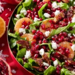 Best Christmas Salad with Pomegranate First Image