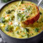 Broccoli Potato Cheese Soup Recipe First Image