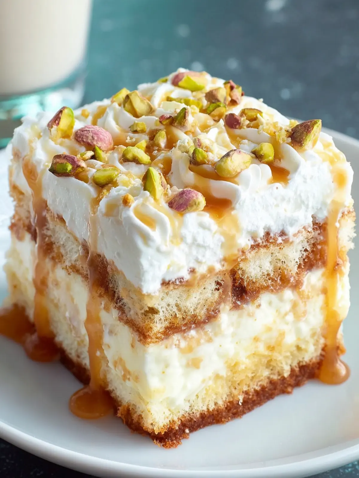 Spiced Chai Tiramisu Cake {No Bake} First Image