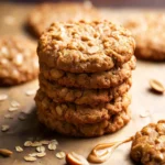 Easy Peanut Butter Oatmeal Cookies Recipe First Image