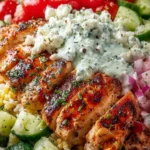 Greek Chicken Bowls First Image