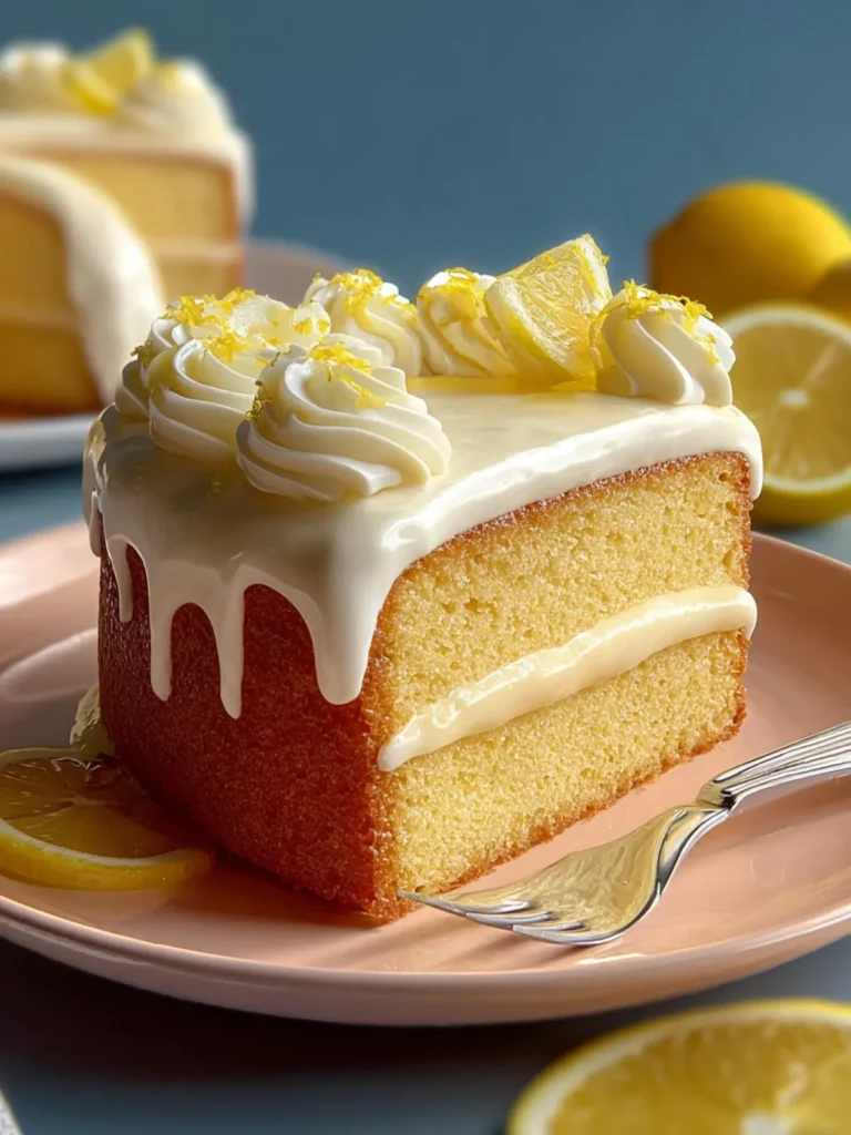 Delightful Simple Lemon Cake Recipe for Every Occasion First Image