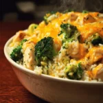 Cheesy Broccoli Chicken and Rice Casserole Made Easy! First Image