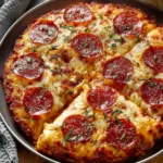 Deliciously Easy Crustless Pizza for Guilt-Free Indulgence First Image