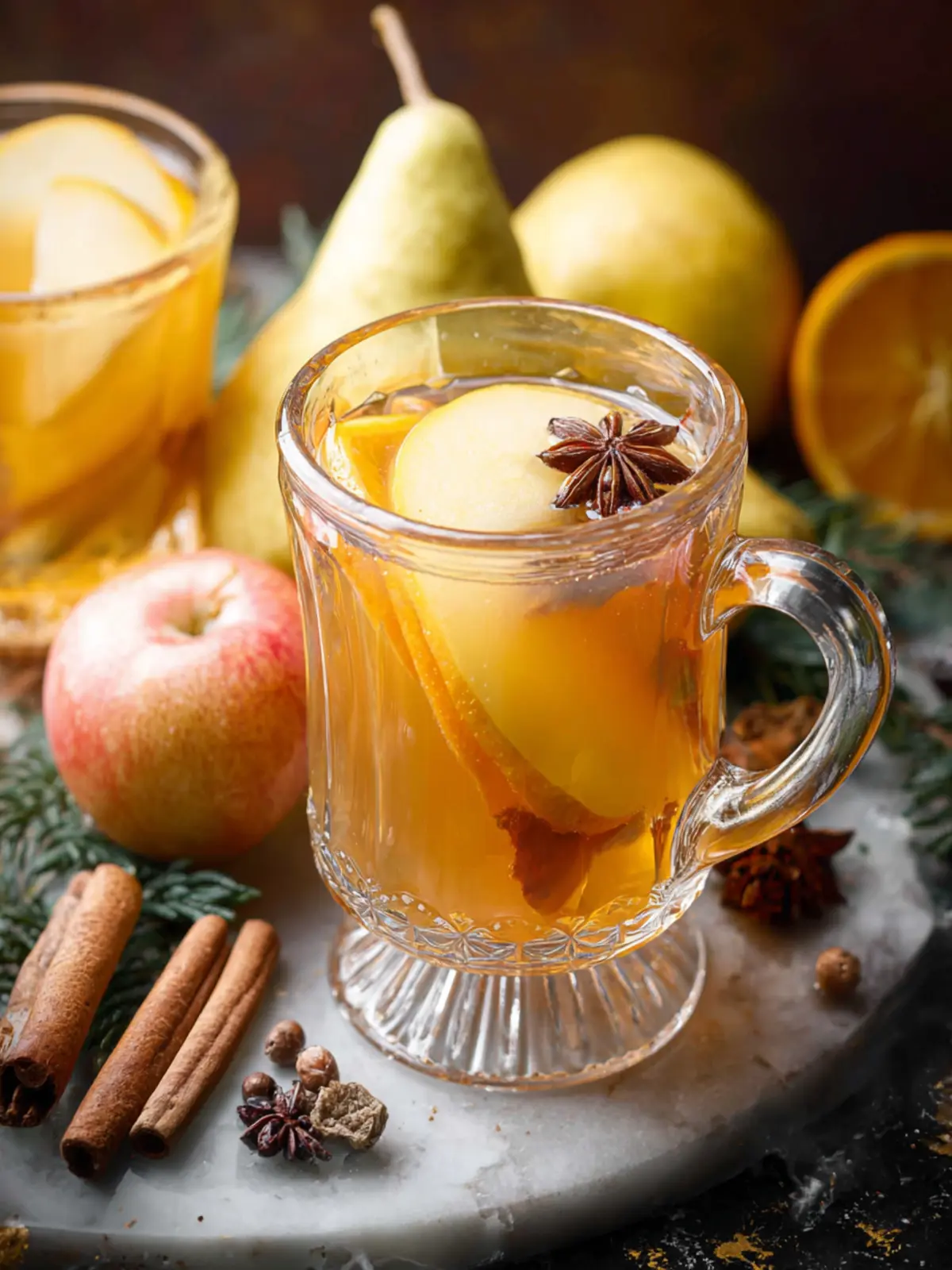 Mulled Apple Pear Cider (Non-Alcoholic) First Image