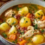Comforting Chicken Soup with Potatoes: An Amazing Ultimate Recipe First Image