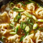 Gyoza Soup Recipe: Quick Ginger Garlic Dumpling Soup First Image