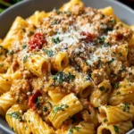 Creamy Ground Turkey Pasta First Image