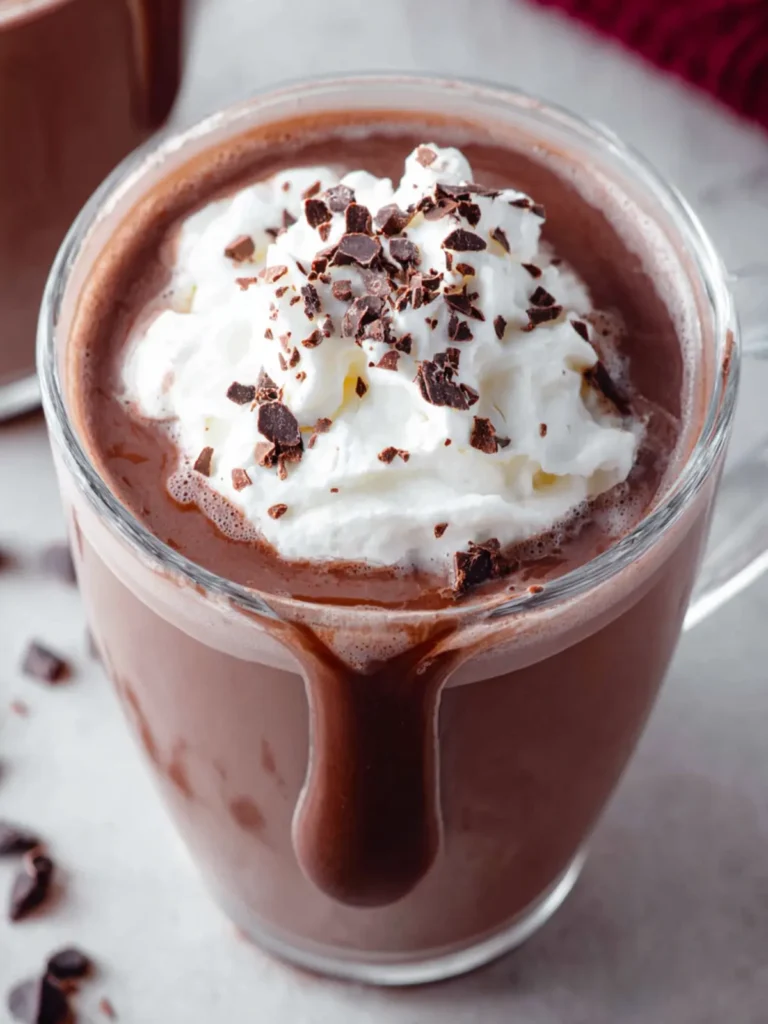 Hot Chocolate Recipe First Image