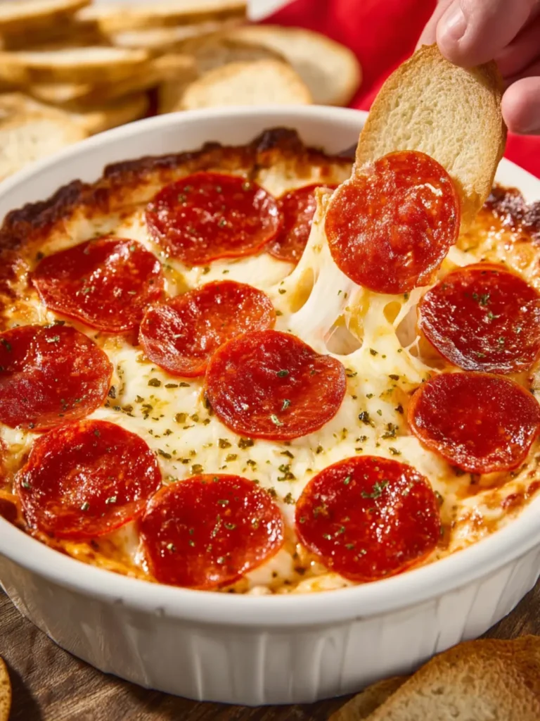 Pepperoni Pizza Dip Recipe First Image