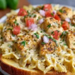 Chicken Garlic Parmesan Pasta Recipe First Image