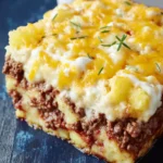 Ground Beef Potato Casserole First Image