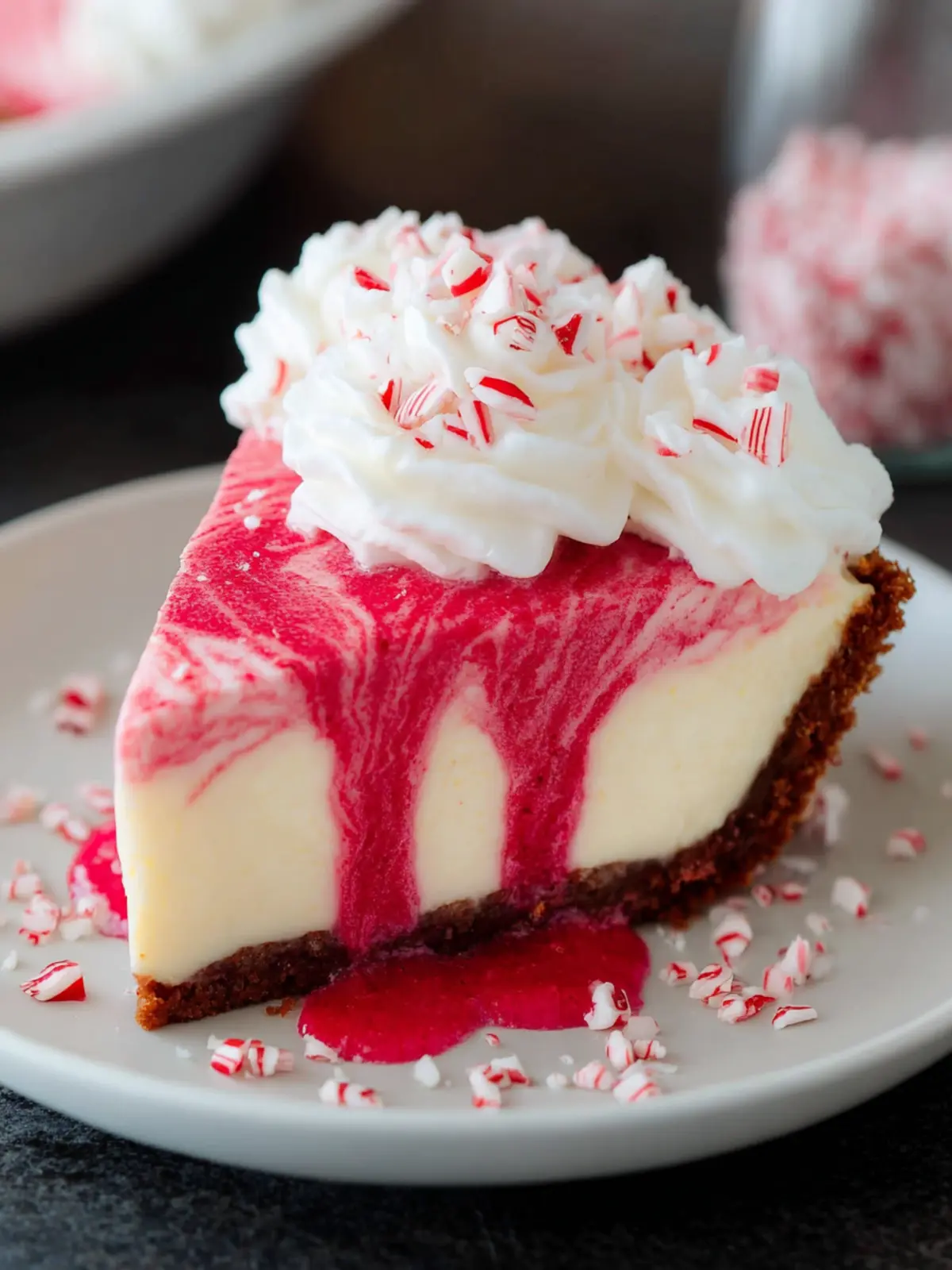 No Bake Peppermint Pie First Image