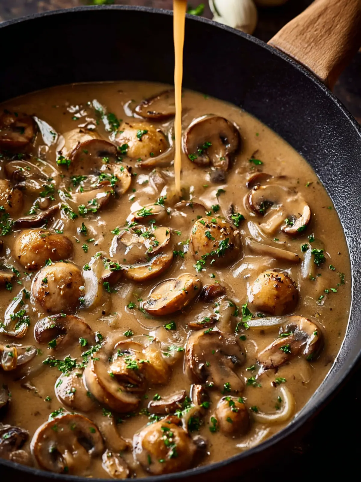 Mushroom Shallot Gravy First Image