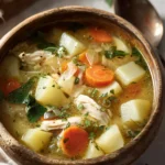 Nutritious Chicken Soup (No Noodles, with Potatoes) First Image