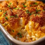 Ritz Cracker Chicken Casserole First Image