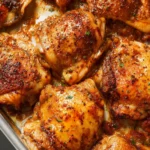 Baked Boneless Chicken Thighs First Image