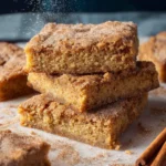 Cinnamon Sugar Blondies First Image