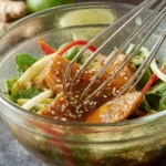 Easy Ginger Lime Salad Dressing Recipe (with Sesame) First Image