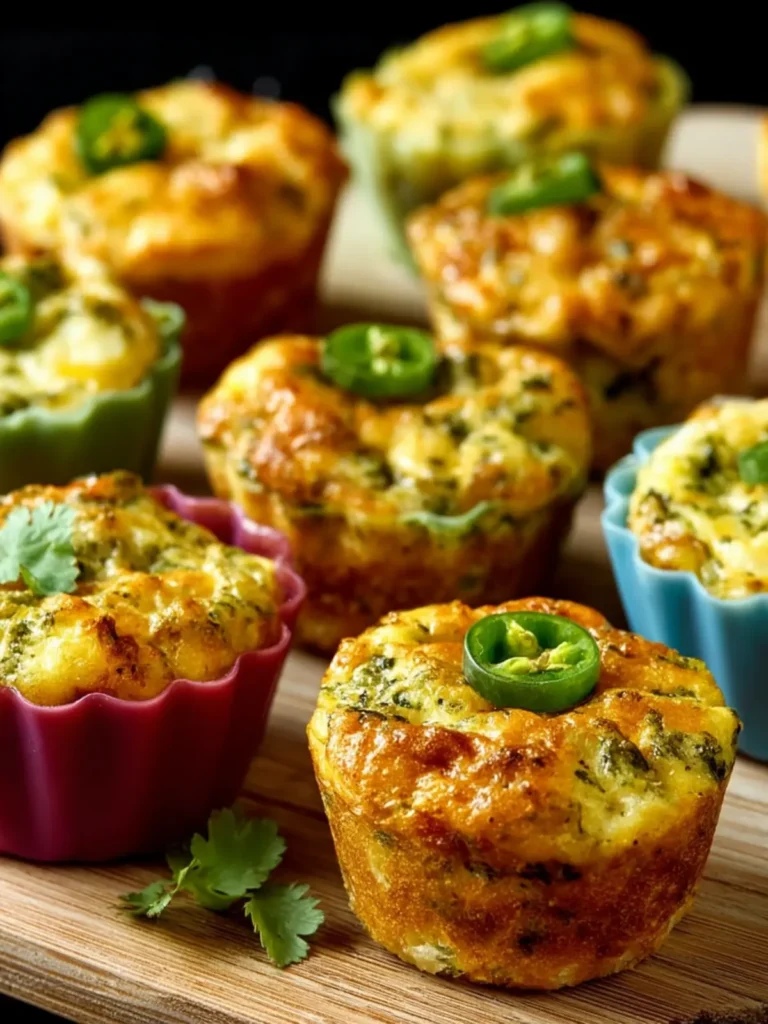 Green Chile and Cheese Egg Muffins First Image