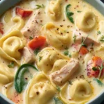Creamy Chicken Tortellini Soup First Image