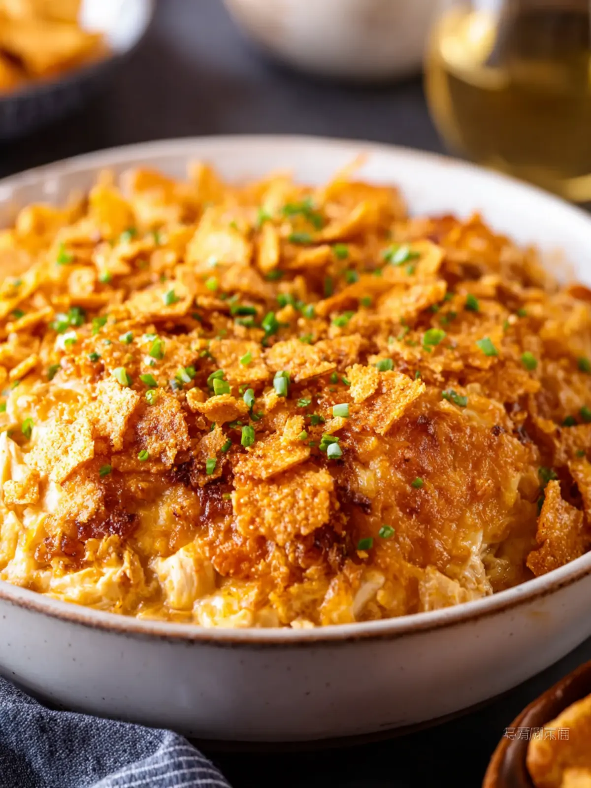 Chicken Casserole with Ritz Crackers First Image